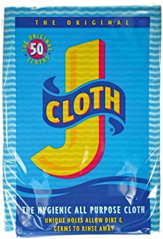 SOL 100pk All Purpose Cloths, 38x23cm Disposable Cleaning J Cloths Blue ...