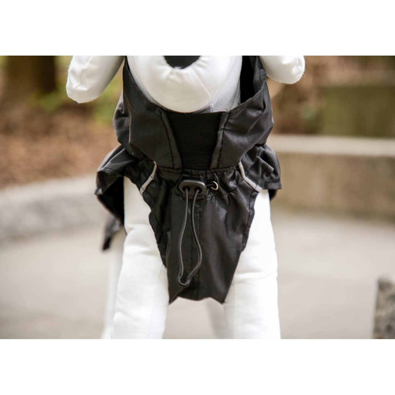 Kerbl Forks Manteau de Pluie pour Chien Noir Taille S