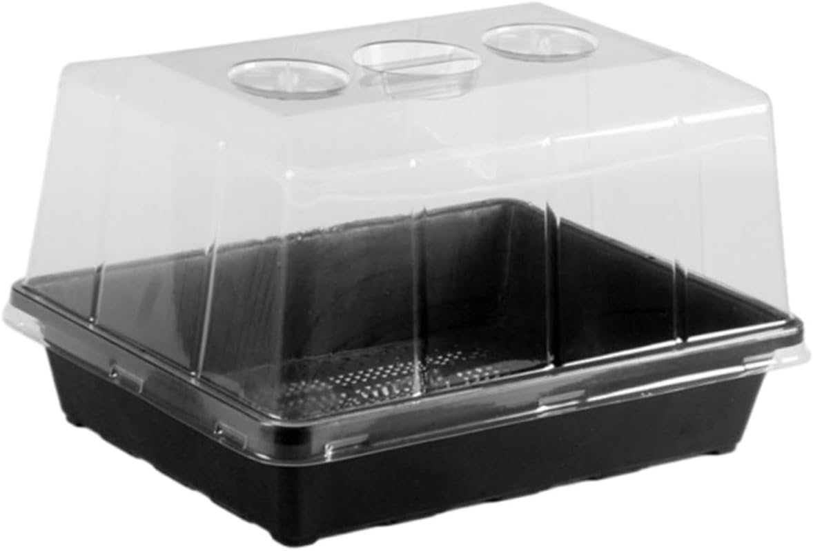 Plant Starter Tray Seedling Germination Tray High Dome Cover for Seedlings Greenhouse Accessory for Indoor Propagation Plant Growth