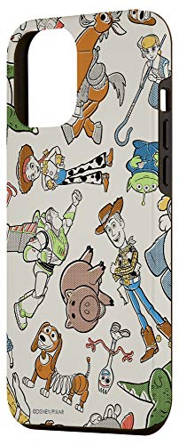 Iphone 12 Pro Max Disney And Pixar's Toy Story 4 Characters Retro Print Case #TOP1