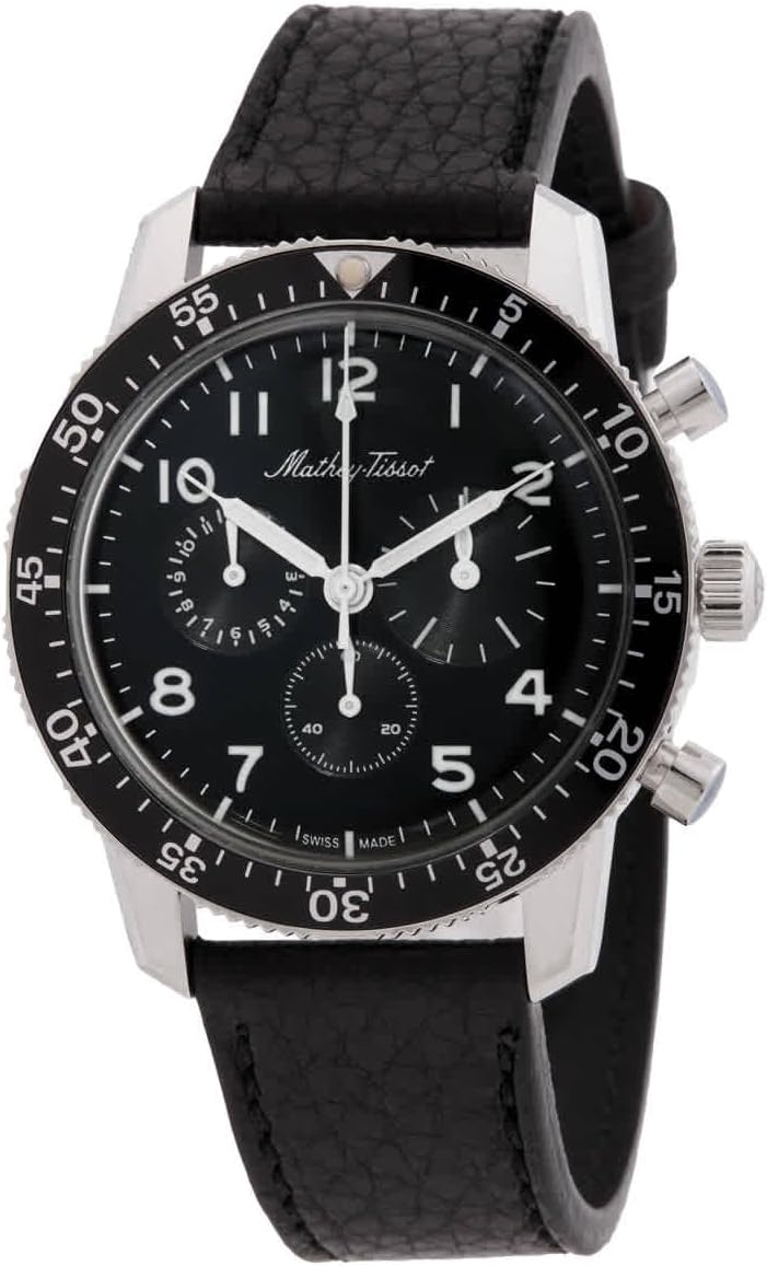 Mathey-Tissot 1968 Chronograph Automatic Black Dial Men’s