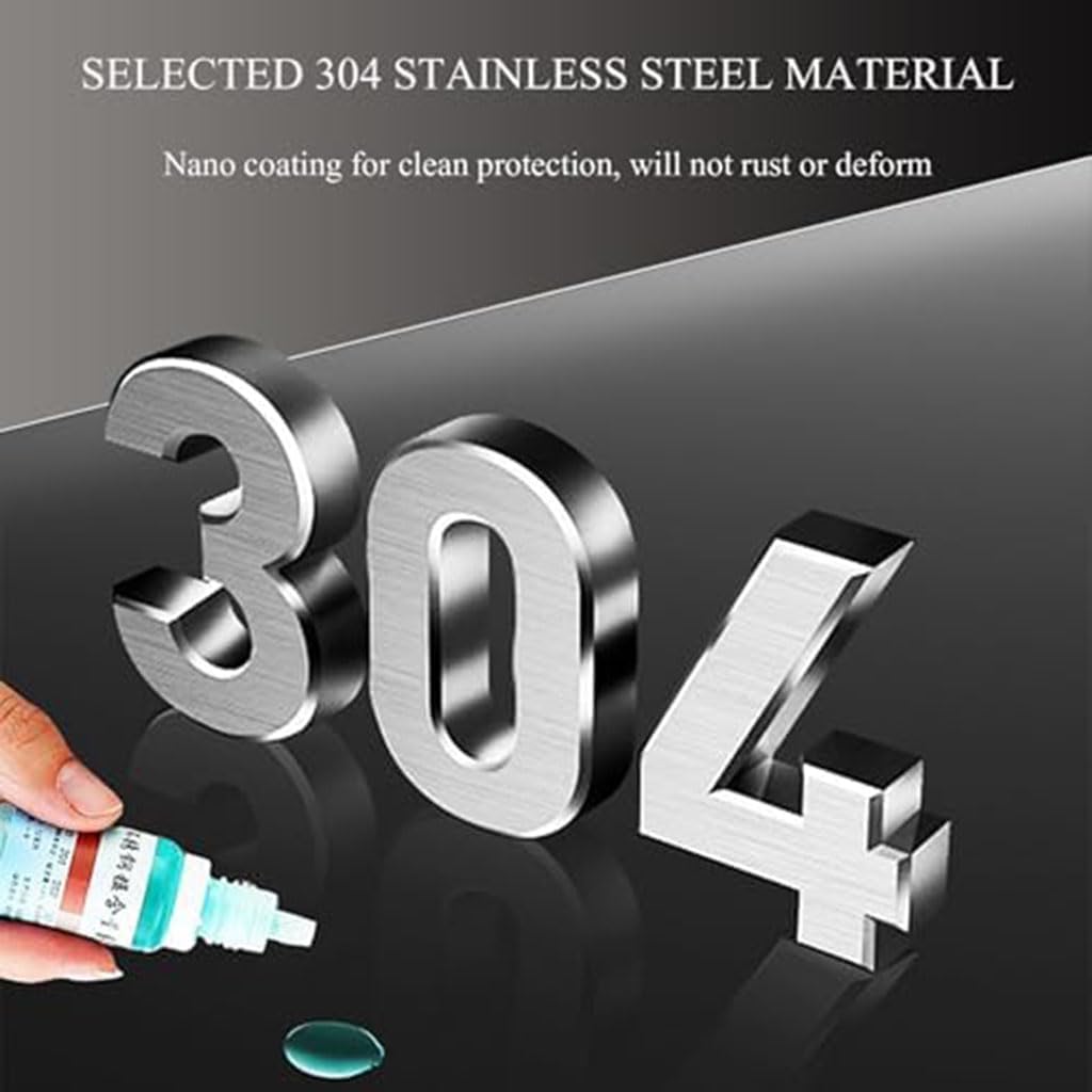 Stainless Steel Built-in Shower Niche, Decoration Storage Cabinets Caddies Toilet Paper Storage Rack, Bathroom Niche with Trash for Kitchen Living Room Bedroom Hotel, Grey 20X52X13.5cm