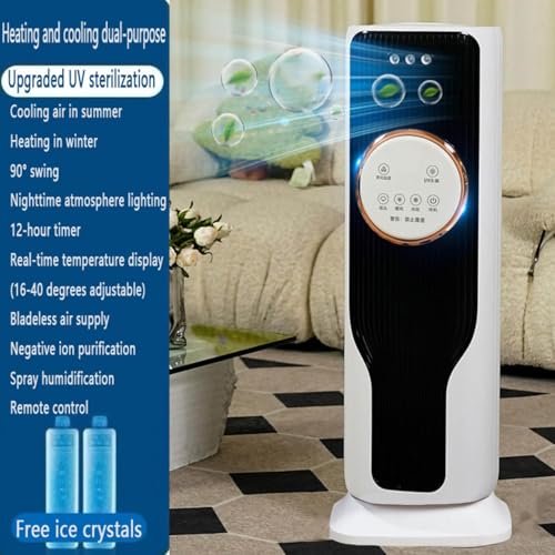 Climatiseur portable efficace avec minuteur 12h et télécommande - 3