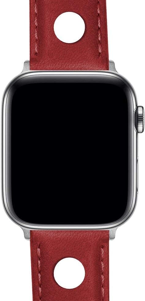 BARTON WATCH BANDS - Horween Leather Watch Bands Compatible with Apple Watch Models - 1, 2, 3, 4, 5, 6, 7, 8, 9, 10, SE, Ultra & Ultra 2
