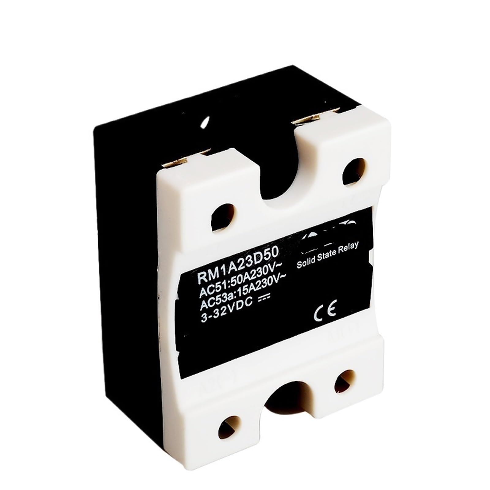 Relais statique CA monophasé RM1A23D50 SSR 50A 24V 280Vca - 5