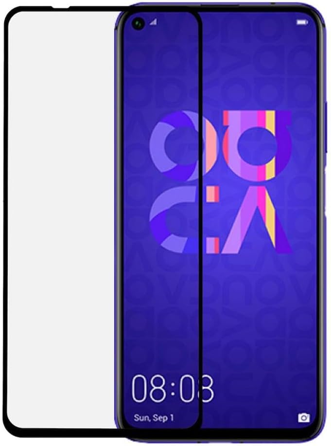 Bzontech Huawei Nova 5T Compatible Screen Protector 9D Fully Coated Curved
