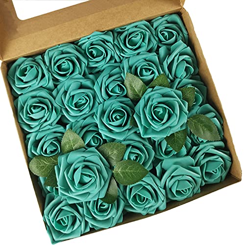 144 Rose Finte In Schiuma, Bouquet Di Fiori Artificiali Per Decorazioni Fai Da Te: Matrimonio, Centrotavola E Cerchietti Sposa