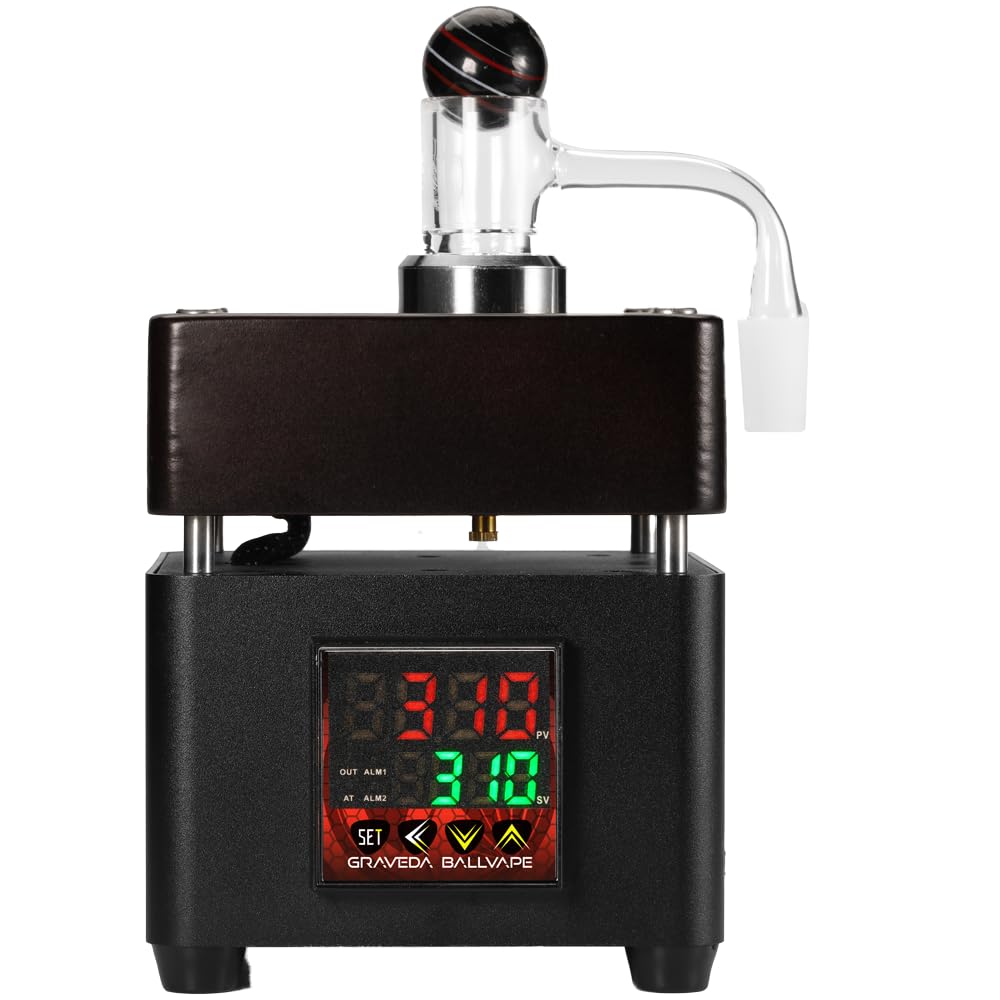 graveda ball vape epic Graveda Ball-Vape EPIC Fullsend: All in One Desktop Cannabis Vaporizer Ball  Vape mit Dabbing Funktion inkl. kabelloser Terphammer, Heating Station,  Glas Kräuterkammer, Autospinner Banger & 5mm Saphir: Amazon.de: Elektronik  & Foto