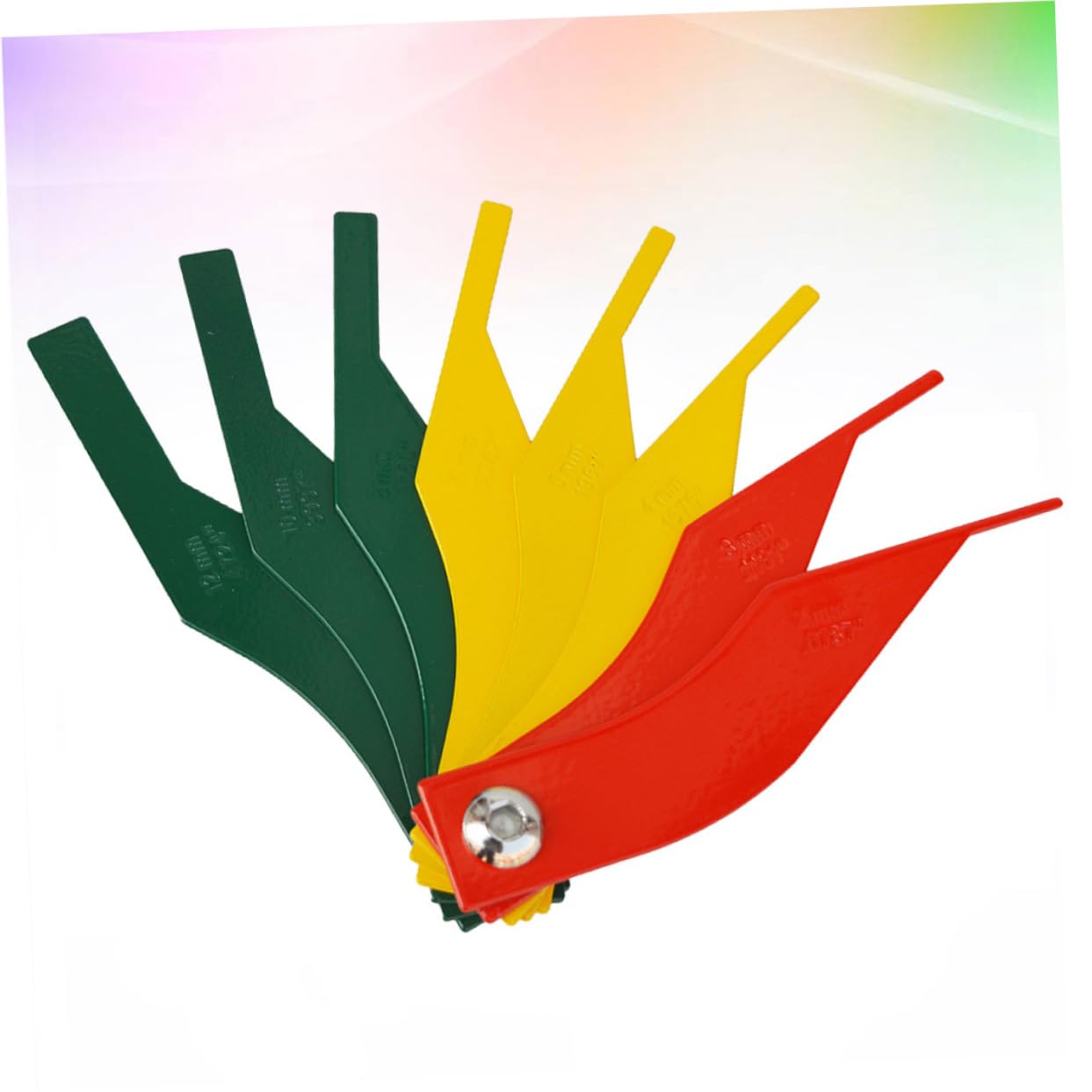 SOESFOUFU Car Brake Pad Measuring Instrument Metal Scale Brake Pad Measuring Ruler Disc Brake Pad Gauge Easy to Use