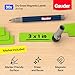 GAUDER Magnetic Dry Erase Labels | 30x Magnetic Labels (3 Inches x 1 Inch) | Dry Erase Magnets for Classroom, Whiteboard and Blackboard