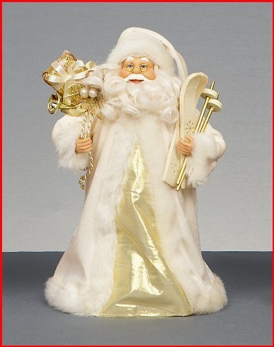 Baumspitze Weihnachtsbaumspitze, Weihnachtsmann, 30 cm oder...