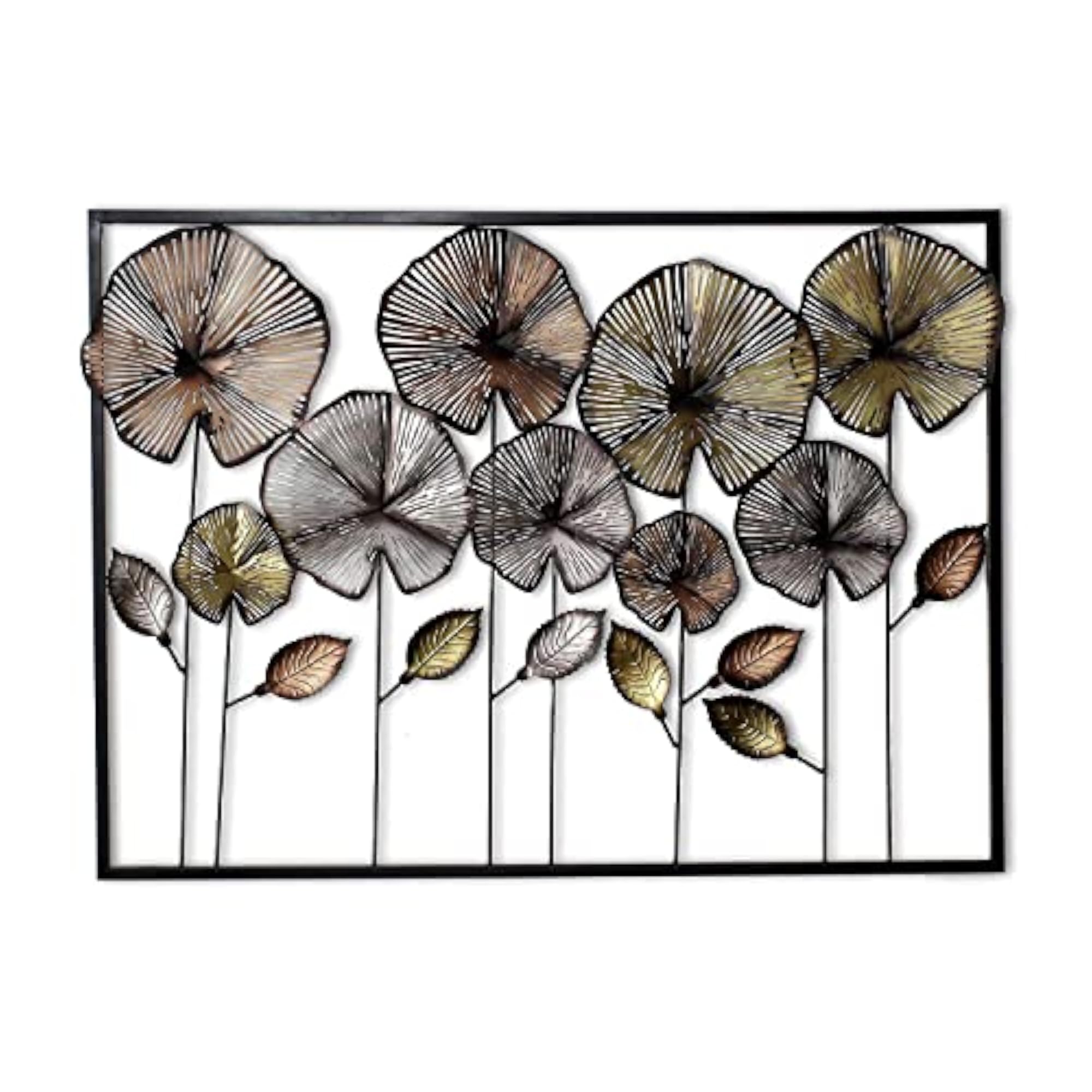 Metal Wall Art Iron Floating Wall Hanging Decor