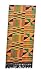 Decoraapparel African Clothes for Men Cotton Scarf, Graduation Stole, African Head Scarf Kente Fabric 5.5X60 Orange GoldP03