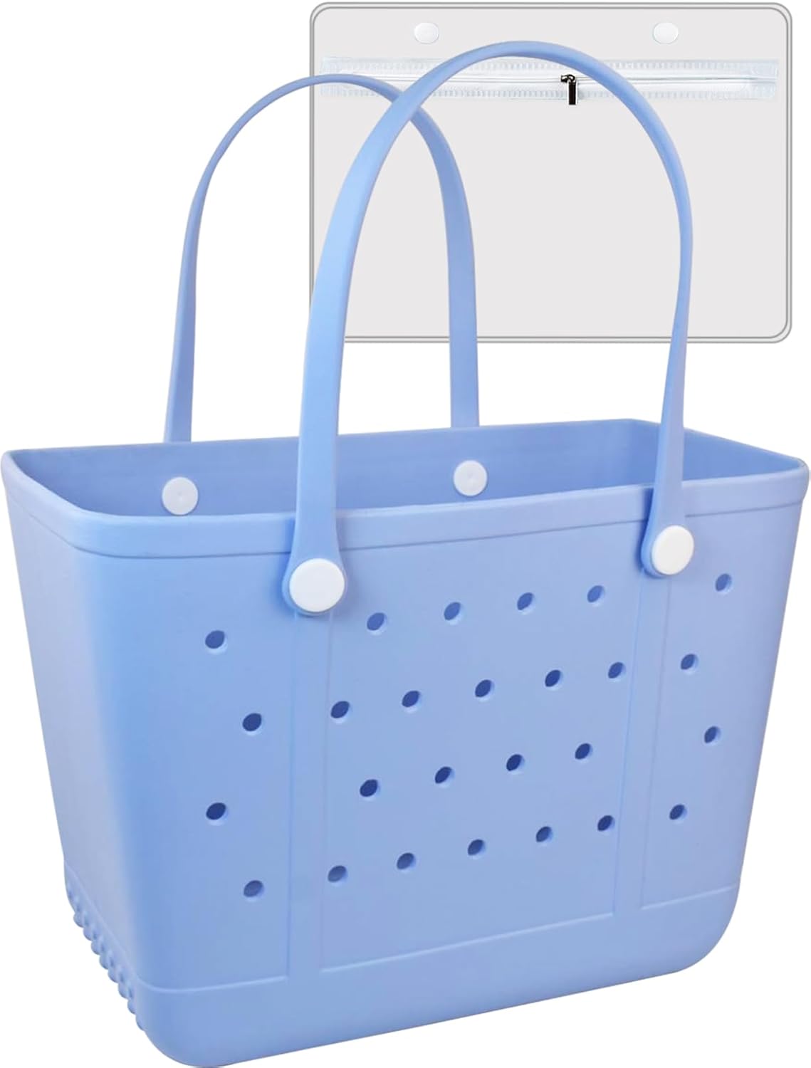 Beach Tote Bag for Women, Rubber Beach Bag Waterproof Sandproof, Extra Large EVA Tote Bag Boat Bag