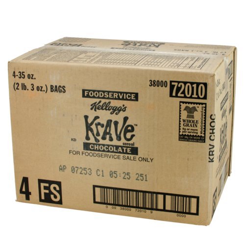 Krave Chocolate Cereal (Pack of 4)