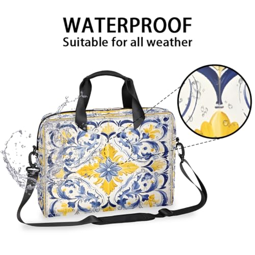 Maletín para portátil unisex 15.7x3x11.8 pulgadas resistente al agua miniatura 3