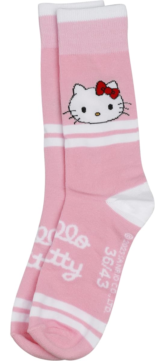 Hello Kitty Damen-Socken, mehrfarbig