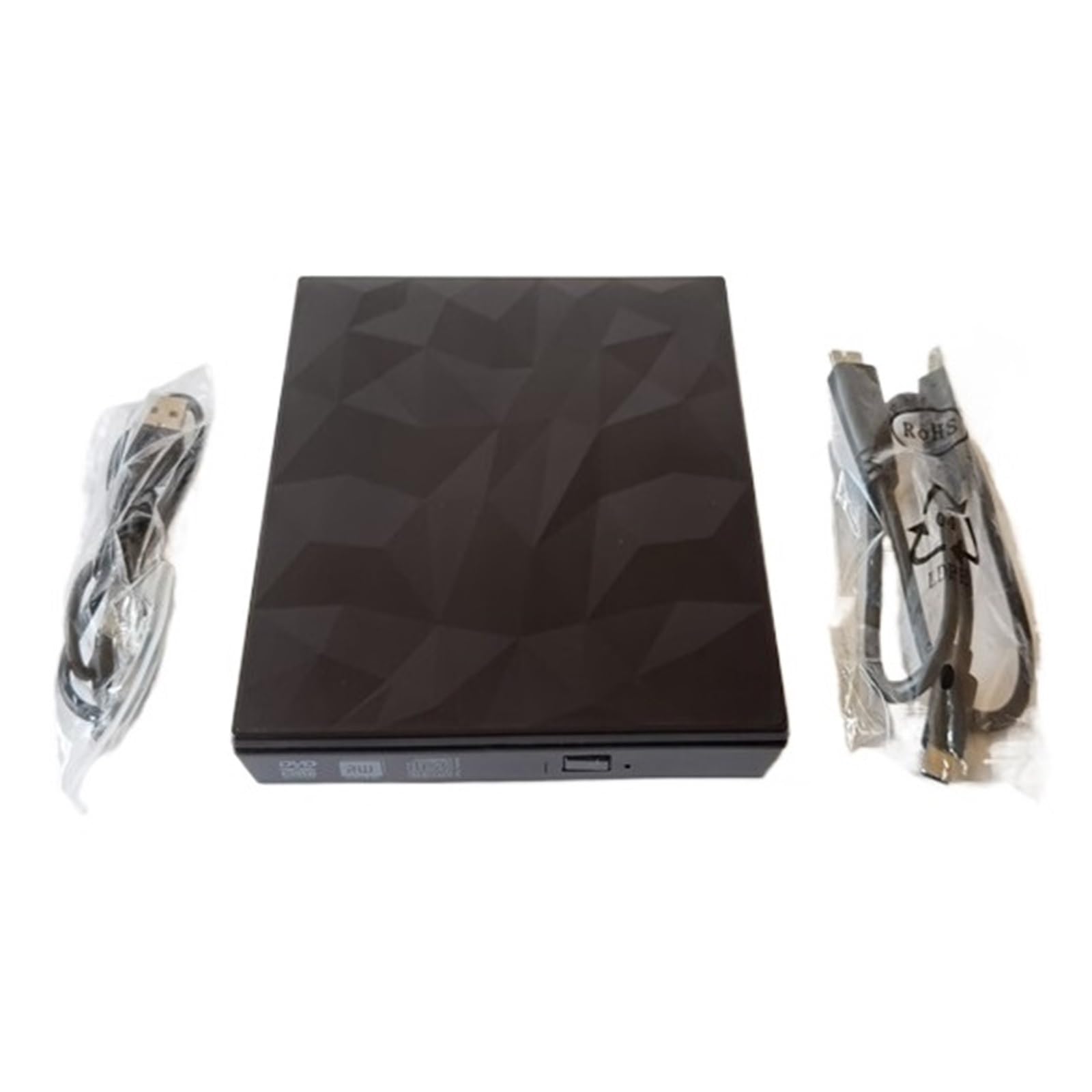 Lettore Dvd Masterizzazione USB Esterna Interfaccia Tpye-c Masterizzatore Dvd Lettore di Dischi Doppia Interfaccia Masterizzatore Esterno unità Ottica Spazzolata