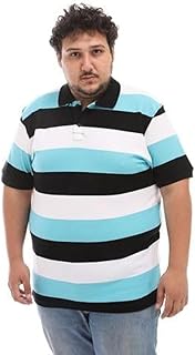 Andora Mens Cotton Short Sleeves Striped Regular Western (pack of 1)