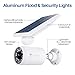 DrawGreen Solar Motion Sensor Light Outdoor of 2, Motion Sensor Solar Lights Aluminum Cameras Fill Flood Security Spotlights for Yard Fence Patio Garden 100-Week 100% Free Replacement