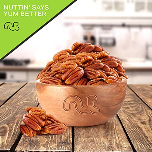 Raw Brazil Nuts + Roasted Pecans 32.Oz 2 Pack Bundle #TOP2