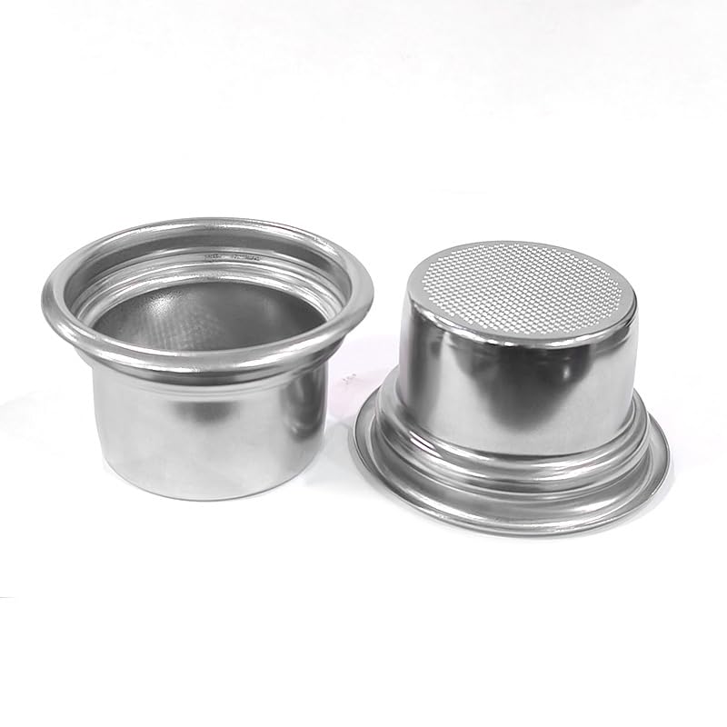 Image of CAPFEI 58mm to 49mm Step-Down Portafilter Basket | Holes 608 * O 0.3mm | Fits 58mm Bottomless Portafilters