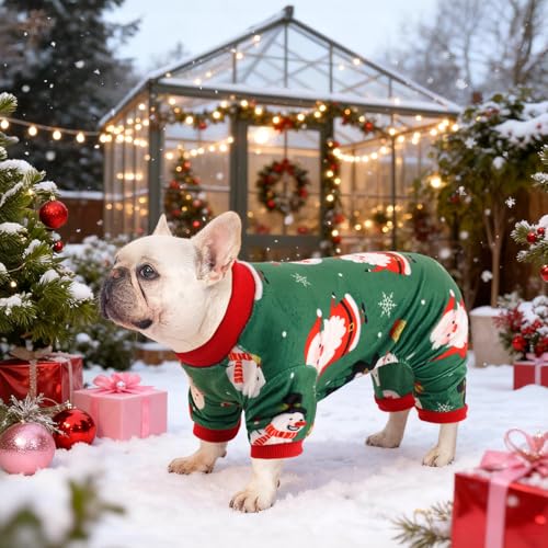 4 pijamas para perros BAOBICUTE talla L suave y livianos miniatura 3