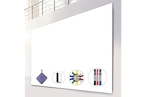 AFMAT Dry Erase Whiteboard Wall Paper Roll, Peel and Stick Whiteboard Wallpaper for Wall