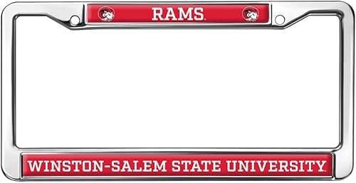 Vista 132 de Marco de Metal para Placa de Matrícula de Tamaño Completo con Logotipo de los Bulldogs de Louisiana Tech Louisiana Tech Bulldogs