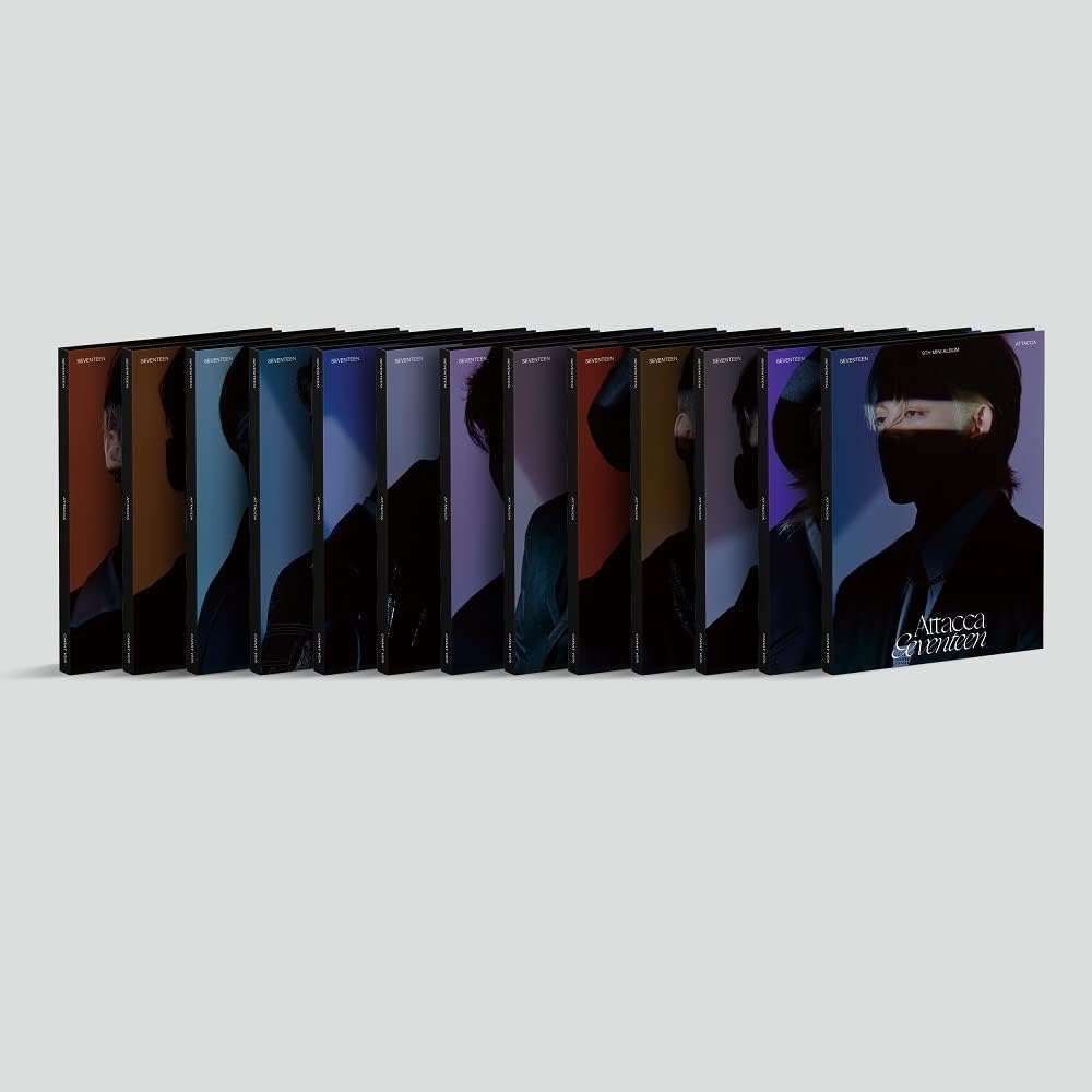 Pledis - Attacca [CARAT / Random ver.] (9th Mini Album) Album+Extra Photocards Set