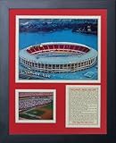 Legends Never Die "Cincinnati Reds Riverfront Stadium Framed Photo Collage, 11 x 14-Inch, (11328U)