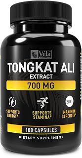 Tongkat Ali Extract Capsules | LongJack 700mg, 100 Capsules | 200:1 Eurycoma Longifolia Mens Health Support| Non-GMO, 3rd Party Tested