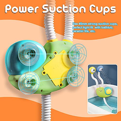 Dwi Dowellin Bath Toys For Baby Toddlers, Upgrade Electric Shower Head Baby Bath Toys Double Sprinkler Bathtub Tub Water Toys For Kids Preschool Child 18 Months And Up #TOP4
