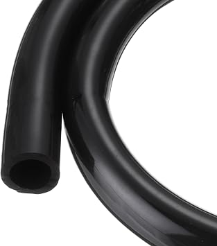 5/8" x 7/8" Black Plastic PVC Tubing 3.3ft Flexible Vinyl Tube, [for Garden Irrigation, Water Hose, Fish Tank, Aquarium] - 15.9mm x 22.2mm