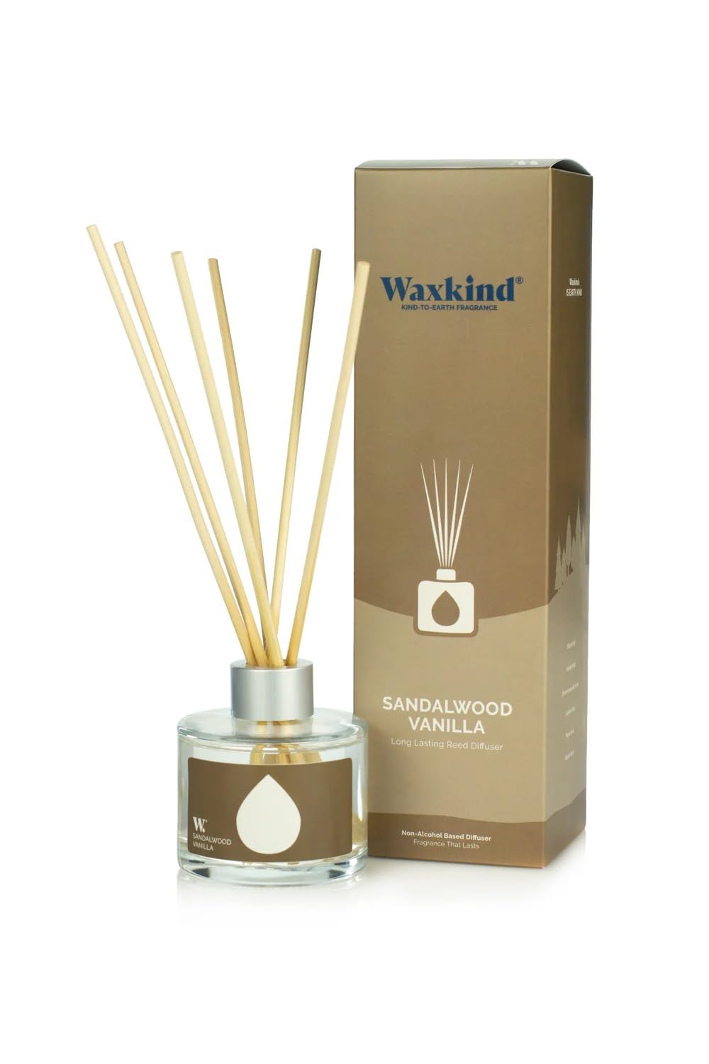 Waxkind Reed Diffuser - Sandalwood Vanilla
