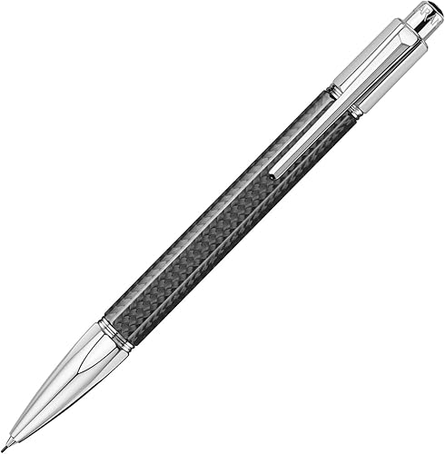 Miniatura 4 de Caran d'Ache Varius Silver Plated Ivanhoe Portaminas - Negro