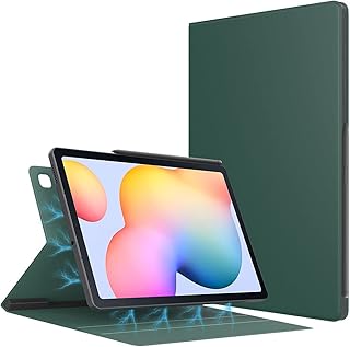 TiMOVO Case for All-New Samsung Galaxy Tab S6 Lite 10.4 Inch 2022/2020 (SM-P610/P615/P613/P619), Ultra Slim Lightweight Magnetic Stand Cover Fit Galaxy Tab S6 Lite 2022/2020 Tablet, Midnight Green