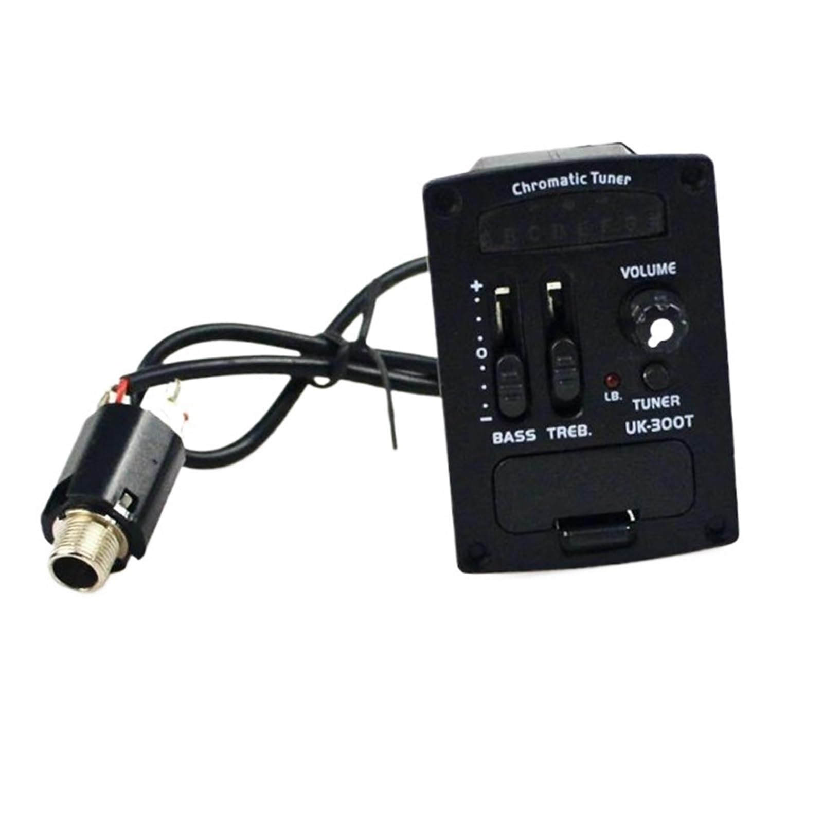 Przetworniki Do Gitary Akustycznej 2-pasmowy Tuner Chromatyczny LED Soft Piezo Pickups EQ Equalizer Części Do Gitary Akustycznej Akcesoria