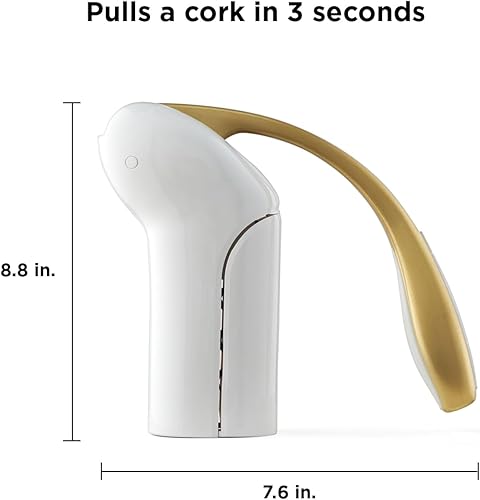 Miniatura 2 de Rabbit Sacacorchos de palanca vertical con cortador de lámina