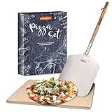 pizzastein coop 🍕 SCHNELLE & EINFACHE REINIGUNG – Dank des Pizza-Steins können Sie nach dem Genuss Ihrer Pizza auf nerviges Schrubben des Backblechs verzichten. Der Pizza Stone lässt sich aufgrund der superglatten Oberfläche aus Cordierit in kürzester Zeit reinigen!