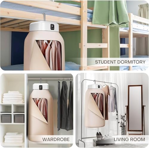Image of Foldable Clothes Dryer Machine with Hot Air | Fast Drying Laundry Dryer for Clothes, Baby Clothes, Underwear, Towels & Travel, R8