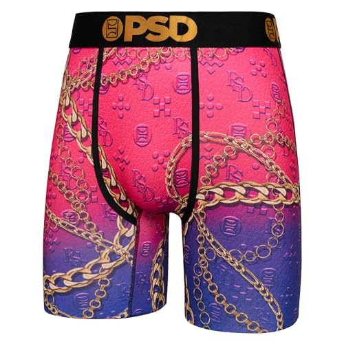 PSD Men's Bright Luxe Boxer Briefs, Multi, S