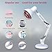 Red Light Device, Serfory Near Infrared Light Set Heat Lamp Set for Massage Skin Care Muscle Body Therapy Pain Relief (2020 Upgraded)
