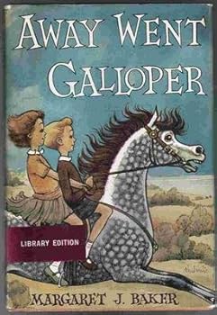 Hardcover Away Went Galloper Book