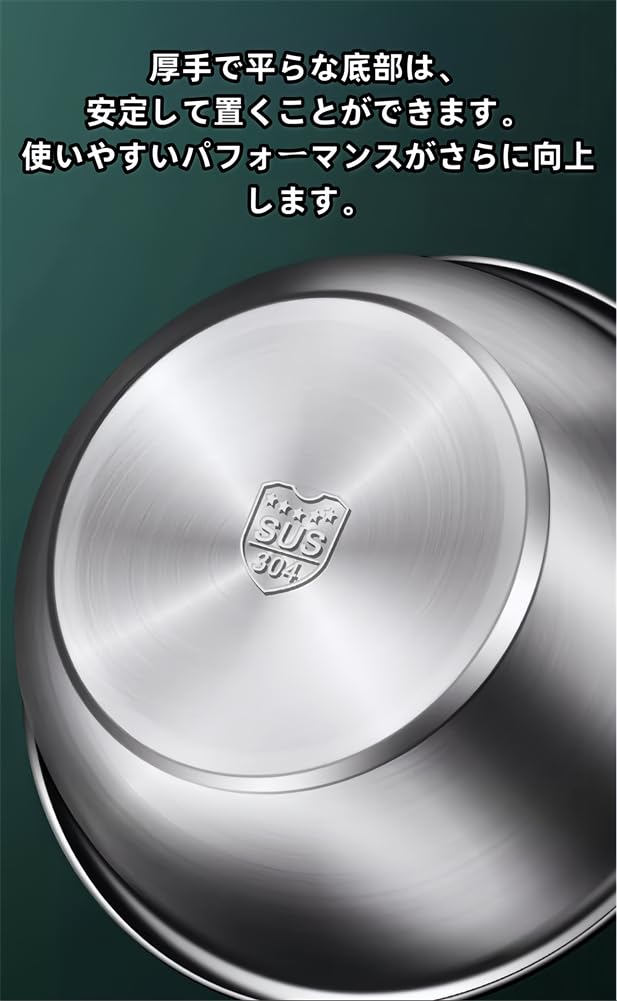 ステンレス製 業務用ボウル ステンレスボウル 業務用 14cm【ステンレスボール】【ミキシングボール