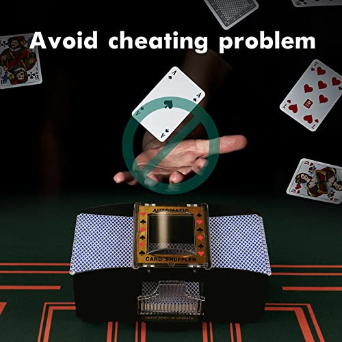 Nolie Automatic Card Shuffler Of Playing Card, Uno, Texas Hold'em, Poker, Home Card Games, Blackjack, Battery Operated Electric Poker Shuffling Machine #TOP4