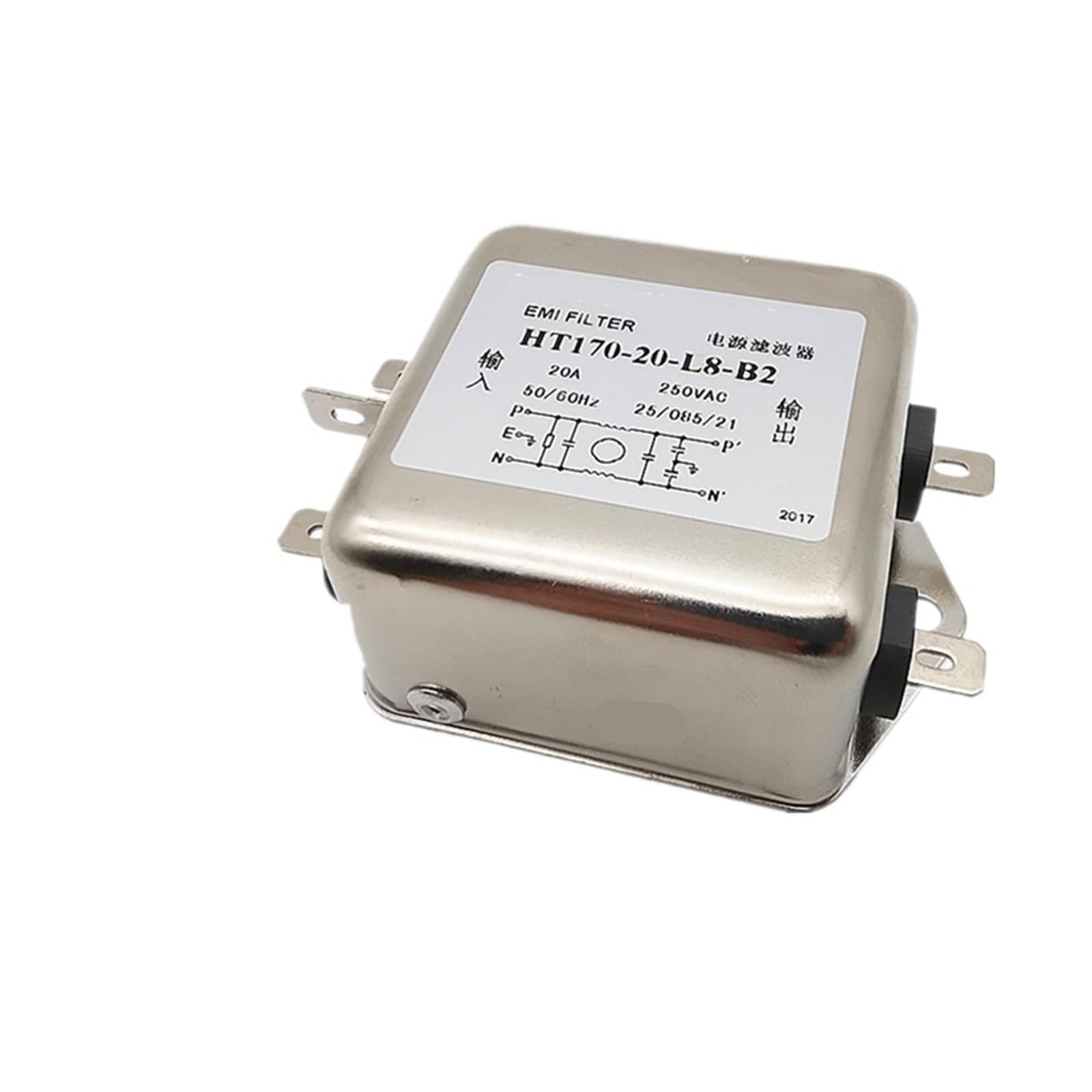 Filtro de potencia CA y CC HT170-20A B2/B3 L8 industrial