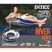 Intex River Run Connect 18 Gauge Vinyl Lounge Inflatable Floating Water Pool Tubes with 2 Cup Holders and Handles for Adults (3 Pack)