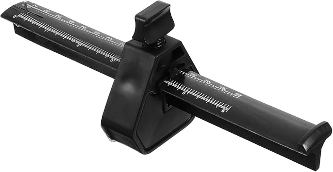 Uonlytech Woodworking Scribe Adjustable Screw Scriber Gauge Carpentry Marking Gauge Carpentry Manual Parallel Marking Gauge Manual Parallel Scriber Draw a Line Measuring Tool Pp Plastic
