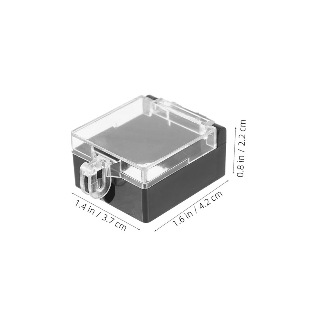 Cabilock Waterproof Switch Push Button Covers 3pcs Emergency Stop Button Covers Childproof Feature for Safety